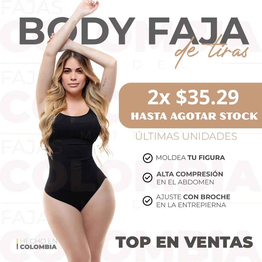 Body Moldeador Paga 1, Llévate 2 🎁--