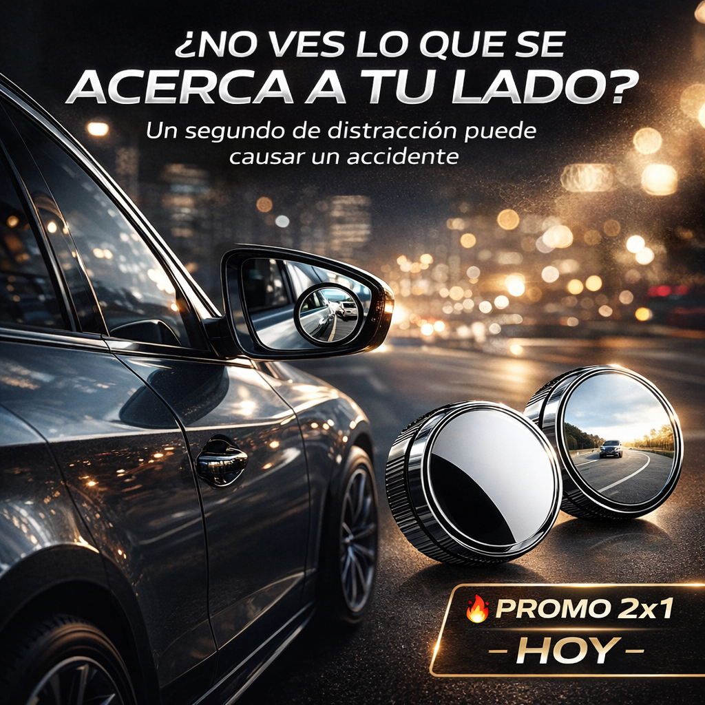 Espejos de Punto Ciego – Paga 1, Llévate 2 🎁
