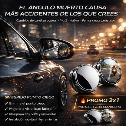 Espejos de Punto Ciego – Paga 1, Llévate 2 🎁