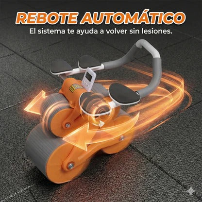 PowerRoll™ - Rueda Abdominal con Rebote Automático