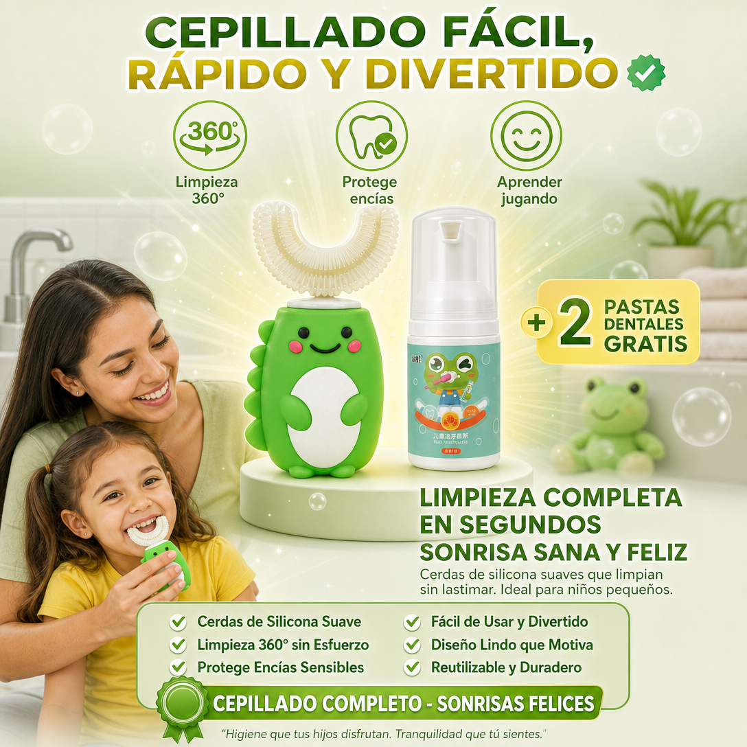 Cepillo de Dientes Recargable para Niños