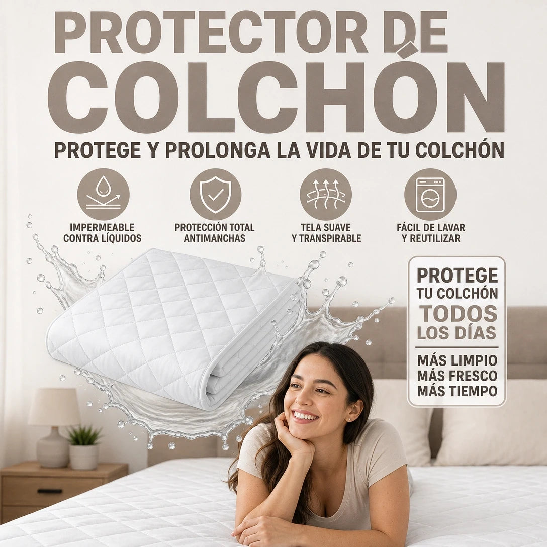 Protector de Colchón impermeable Premium